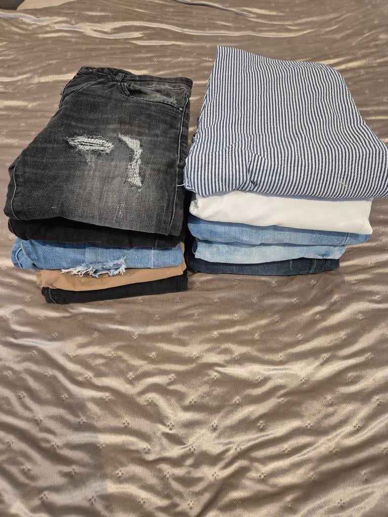 Kledingpakket Heren Jeans/Spijkerbroeken, Ophalen, Gedragen, Overige maten