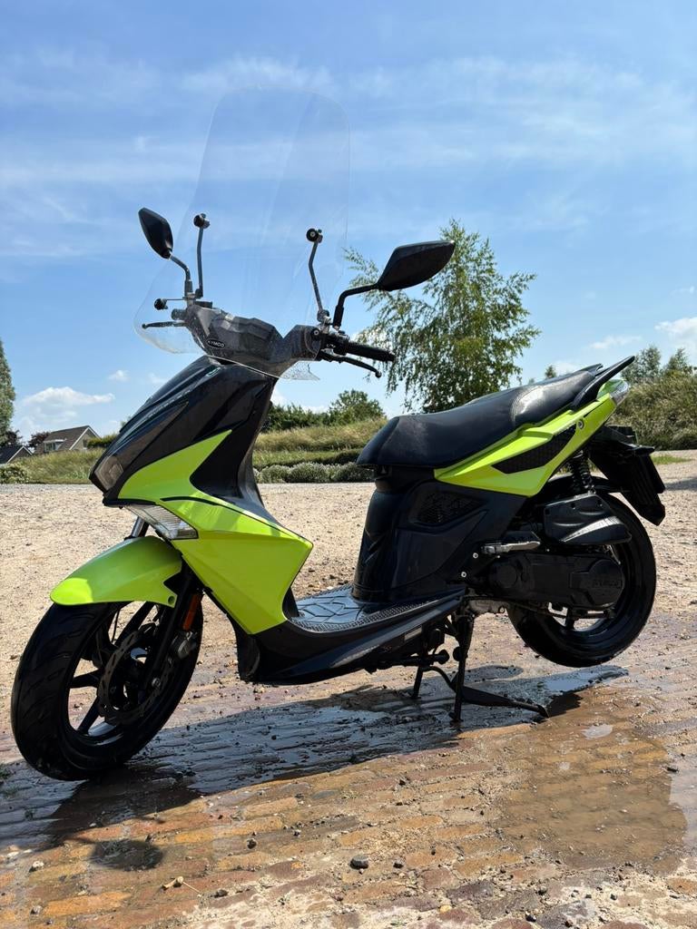 Kymco New Super 8R 2023, Fietsen en Brommers, Scooters | Kymco, Ophalen, Gebruikt, Maximaal 45 km/u, Benzine