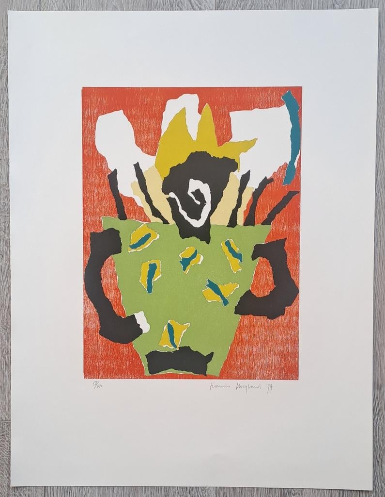 Francis Hoogland - Linosnede - 1994, Verzenden