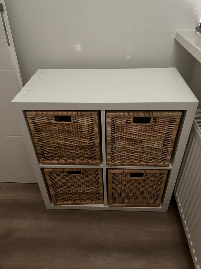 Ikea Kallax 4 vaks kast, Ophalen, Nieuw