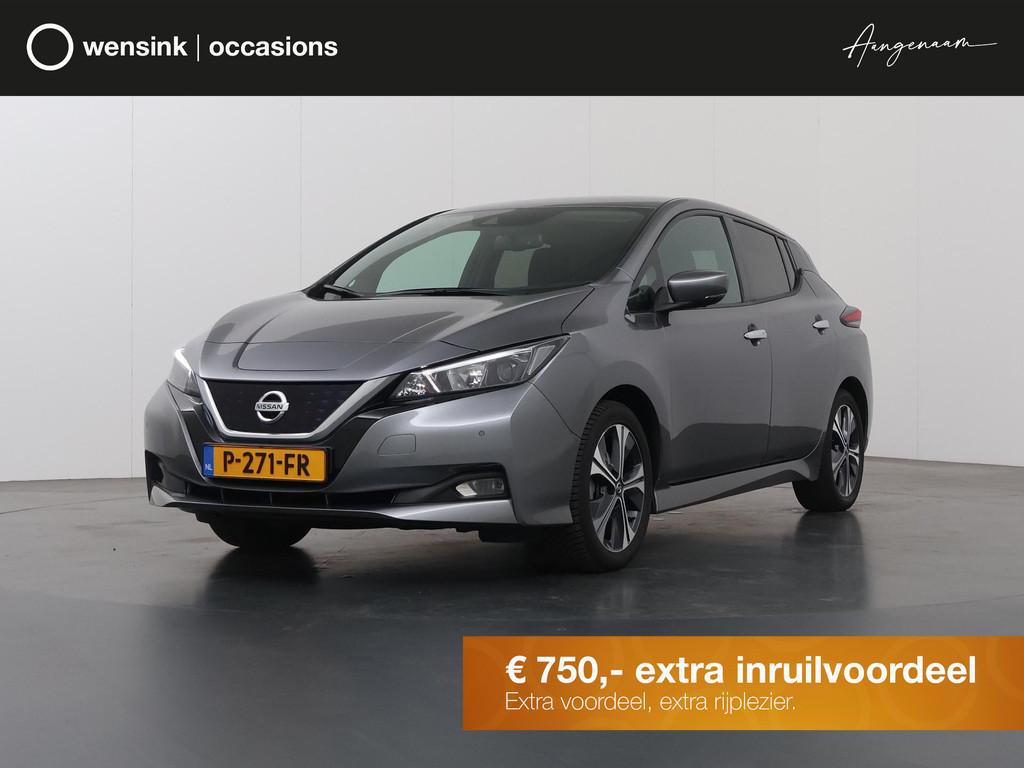 Nissan LEAF N-Connecta 40 kWh | SOH 92% | Navigatie | DAB |, Stof, Gebruikt, 150 pk, Origineel Nederlands