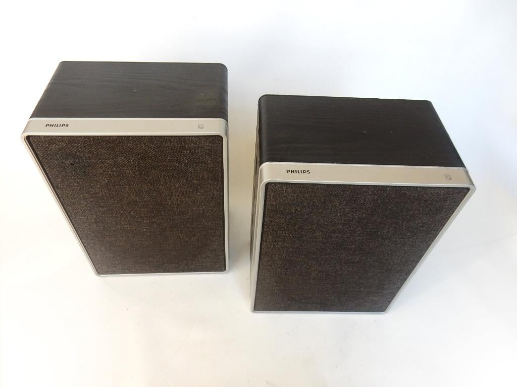 Philips 22ah443 HIFI 2 weg drukkamer speakers, Philips, Gebruikt, Ophalen of Verzenden, Minder dan 60 watt