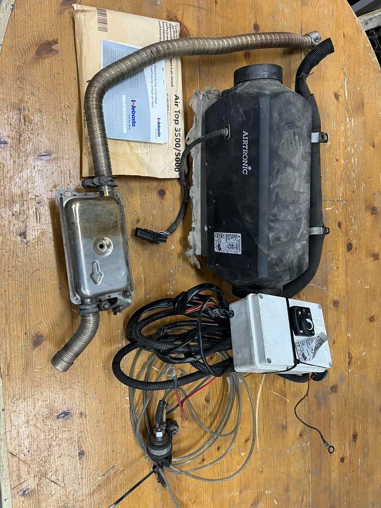 Standkachel eberspacher airtronic complete set. 24V 40w 4kw, Watersport en Boten, Ophalen, Gebruikt, Overige typen