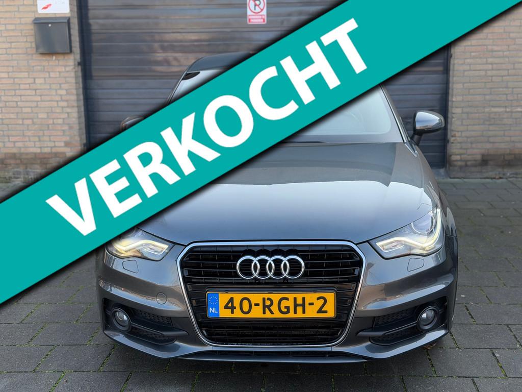 Audi A1 1.4 TFSI S edition Automaat Apk Clima Bi-xenon Leder, Euro 5, Zwart, 4 cilinders, 1165 kg