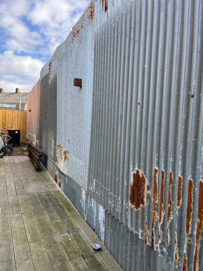 Golfplaten staal (romneyplaten, Doe-het-zelf en Verbouw, Platen en Panelen, Ophalen, Gebruikt, Overige materialen, Minder dan 20 mm