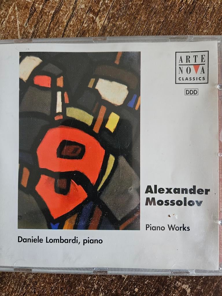 Alexander Mossolov: Piano Works - Daniele Lombardi CD, Ophalen of Verzenden, Modernisme tot heden, Zo goed als nieuw, Orkest of Ballet