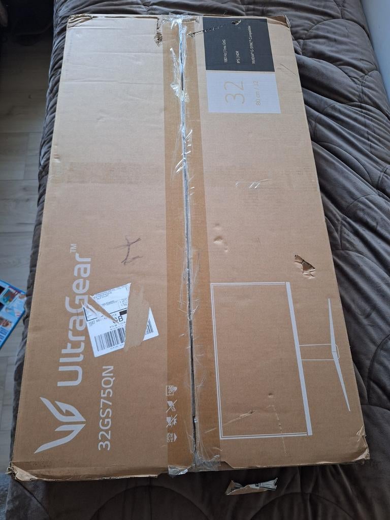 LG UltraGear 32GS75QN monitor, Ophalen of Verzenden, Quad HD (2K), 151 t/m 200 Hz, IPS