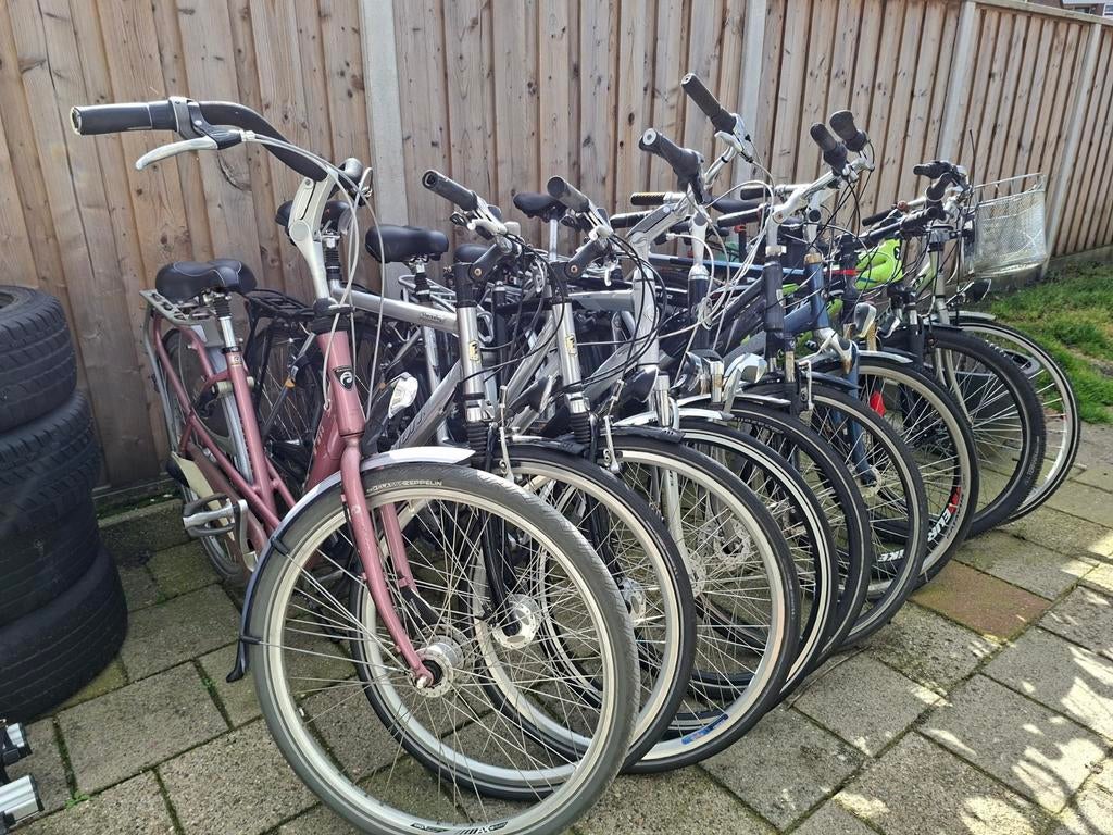 Te koop MOET WEG VANDAAG diverse fietsen dames en heren., Fietsen en Brommers, Ophalen, Gebruikt, Overige merken