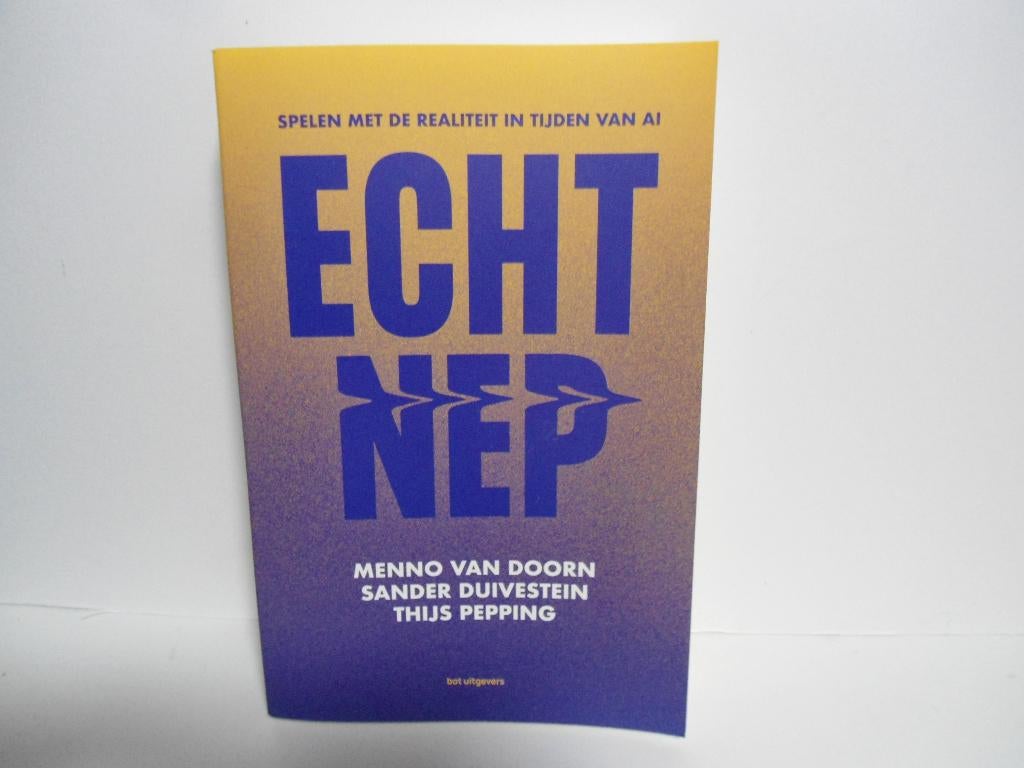 Menno van Doorn				Echt Nep, Ophalen of Verzenden, Zo goed als nieuw