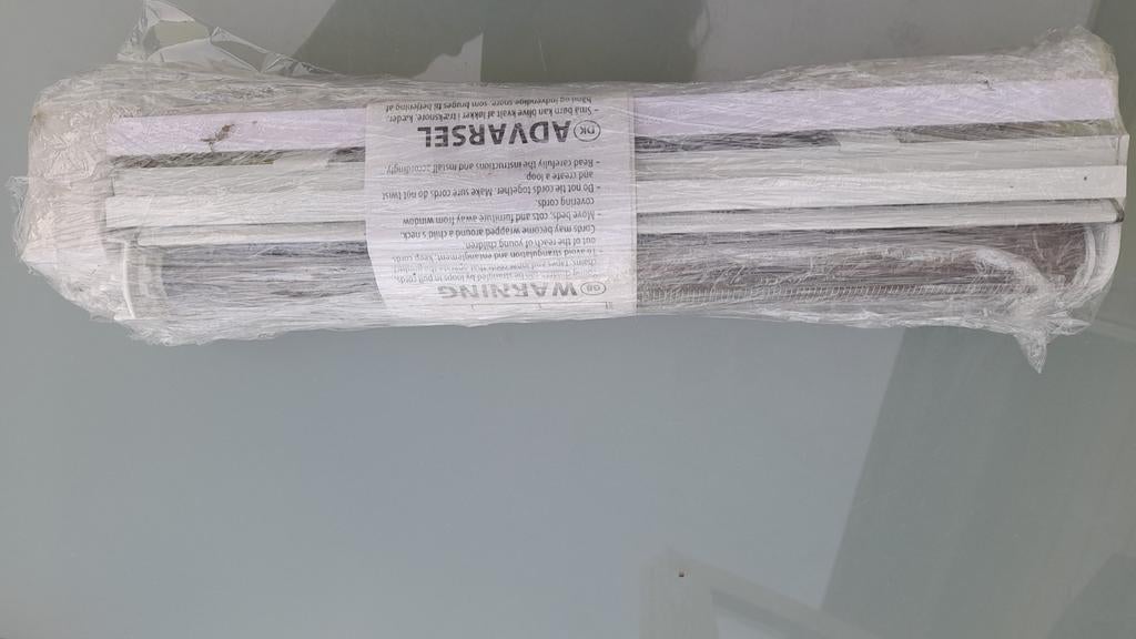 Duo Rolgordijn Grijs - Nieuw in Verpakking, Minder dan 50 cm, Wit, Nieuw, Ophalen of Verzenden