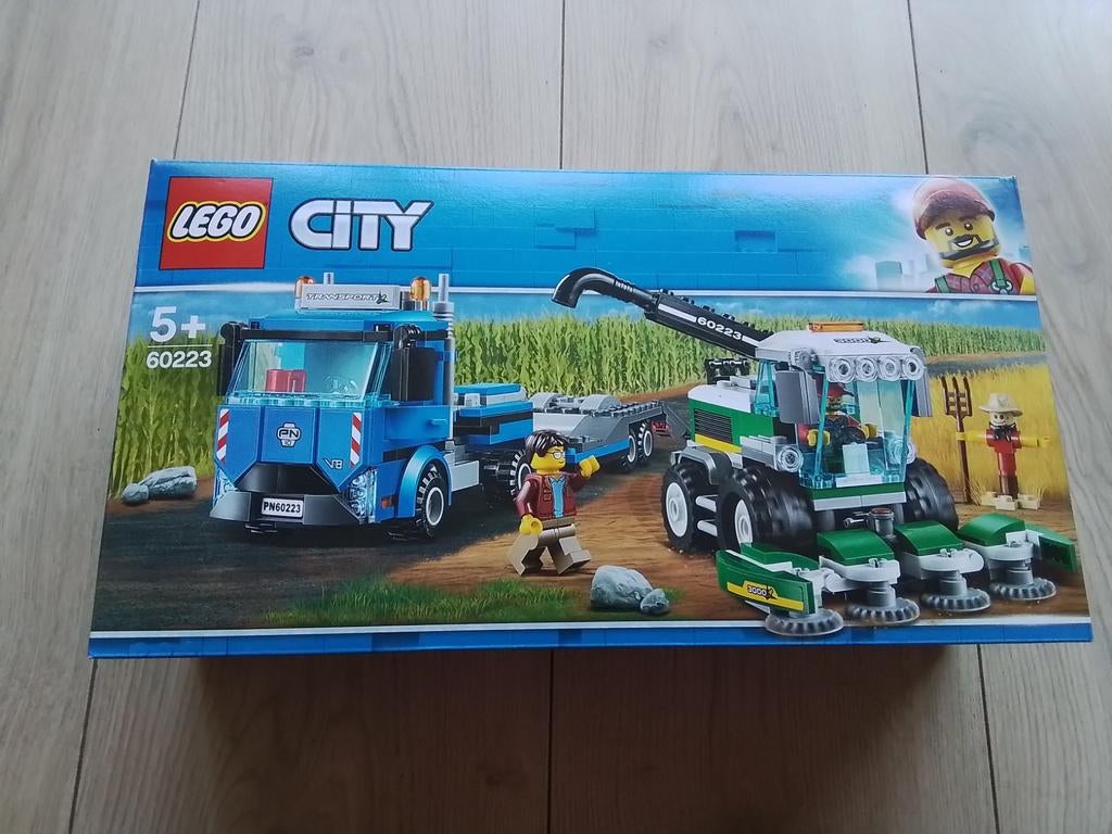 Lego 60223 City Town Harvester Transport  NIEUW, City, Lego, Nieuw, Ophalen of Verzenden