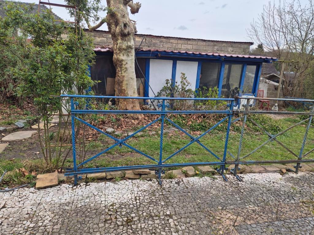 Frans ijzeren hek, Ophalen