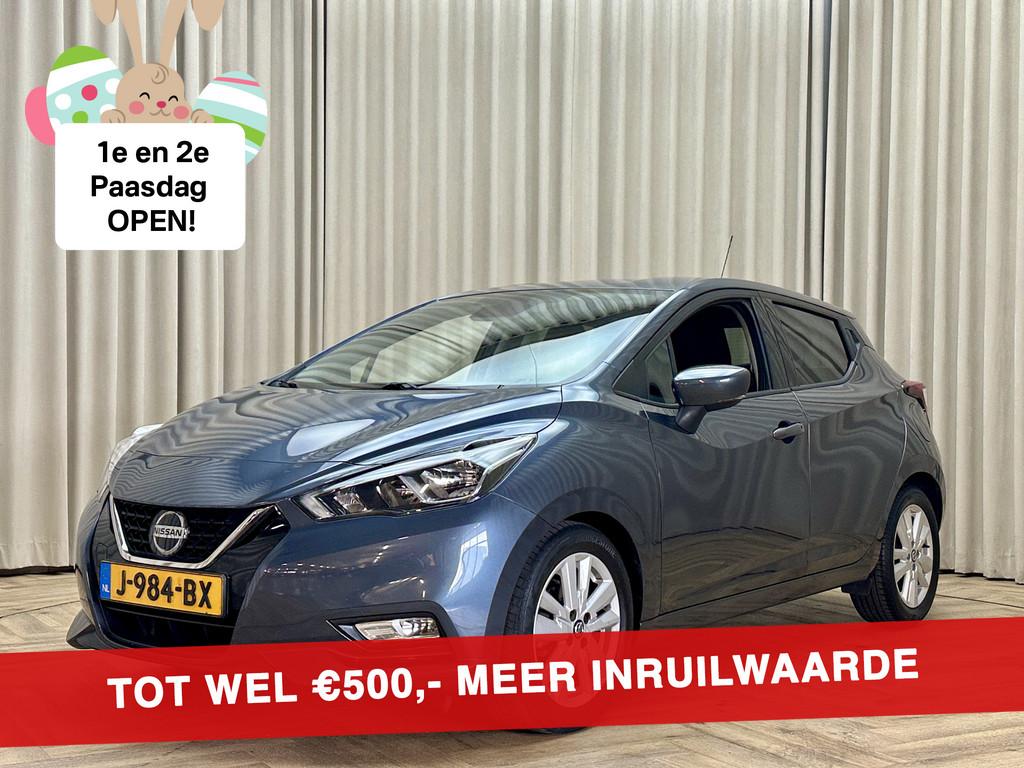 Nissan Micra 1.0 IG-T N-Connecta *Automaat* OrgNL! / Camera, Euro 6, 1055 kg, Origineel Nederlands, 3 cilinders