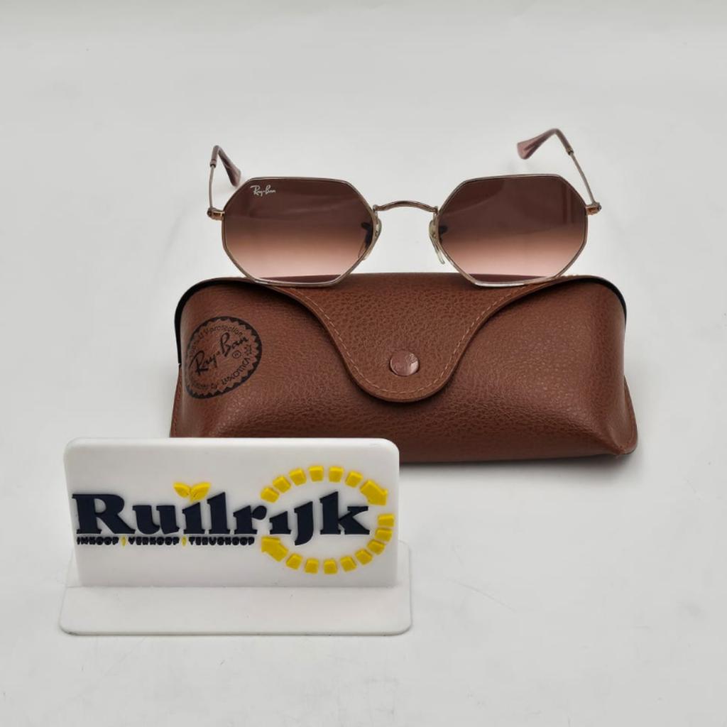 Rayban Rb3556 Octagonal Zonnebril dames - Compleet, Ruilrijk, Zo goed als nieuw, Info@ruilrijk.nl, Neerstraat 60, 6041 KD Roermond