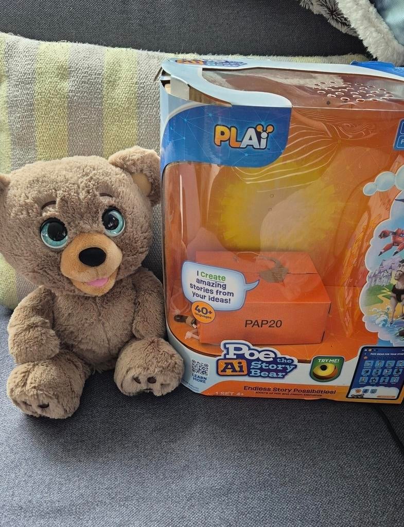 COBI Interactieve Mascotte Poe AI - Verhaaltjesbeer., Ophalen of Verzenden, Zo goed als nieuw