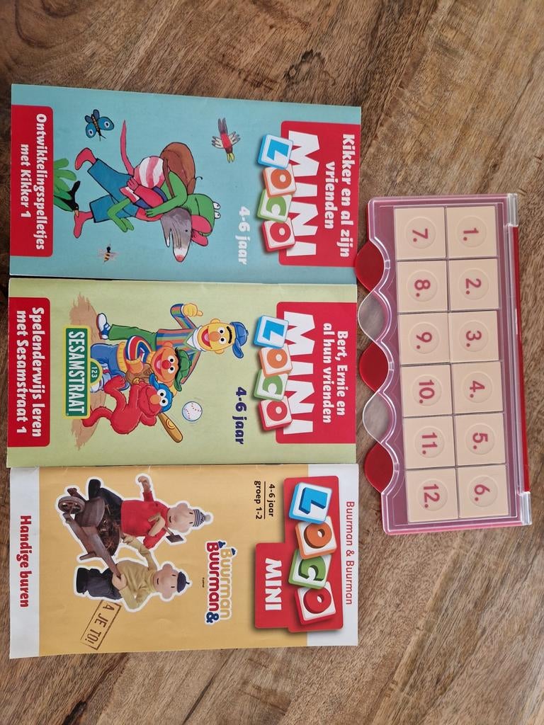 Mini Loco met 3 boekjes, Kinderen en Baby's, Speelgoed | Educatief en Creatief, Ophalen