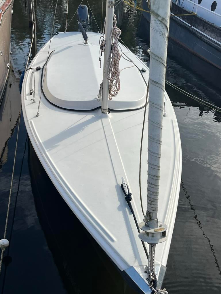 Gezocht: Goede fok met leuvers en evt grootzeil voor Centaur, Ophalen, Gebruikt, Minder dan 15 m², Genua of Fok