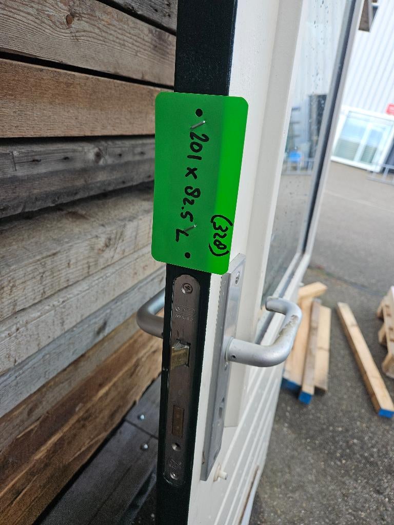 Achterdeur schuurdeur buitendeur deur 201 x 82,5 ( 328 ), Doe-het-zelf en Verbouw, Deuren en Horren, Ophalen, 120 cm of meer, Nb