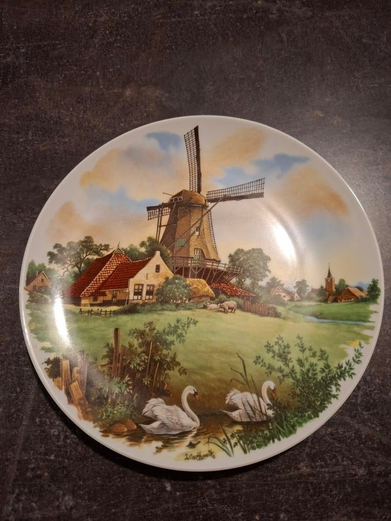 Royal Schwabap wandbordje molen., Ophalen of Verzenden