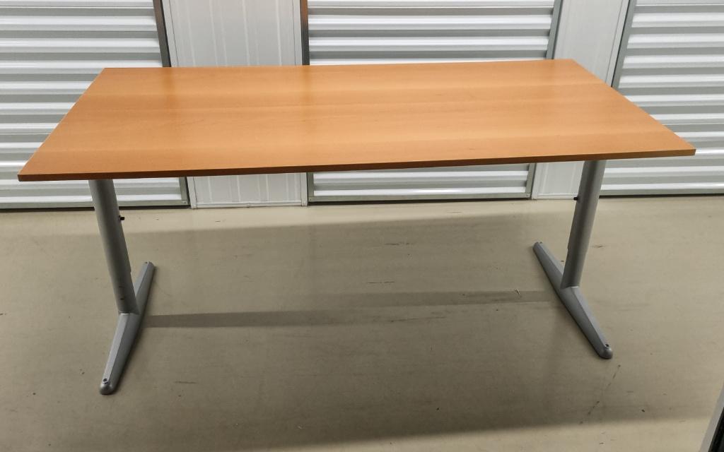 Kantoorbureau 160x80 hoogte verstelbaar, Ophalen, Overige typen, Gebruikt, In hoogte verstelbaar