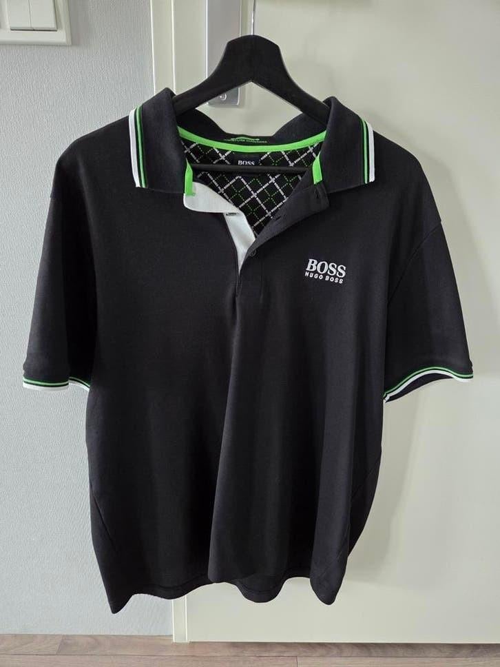 Hugo Boss Polo - Maat XL - Zeer Goede Staat, Blauw, Maat 56/58 (XL), Ophalen of Verzenden, Zo goed als nieuw