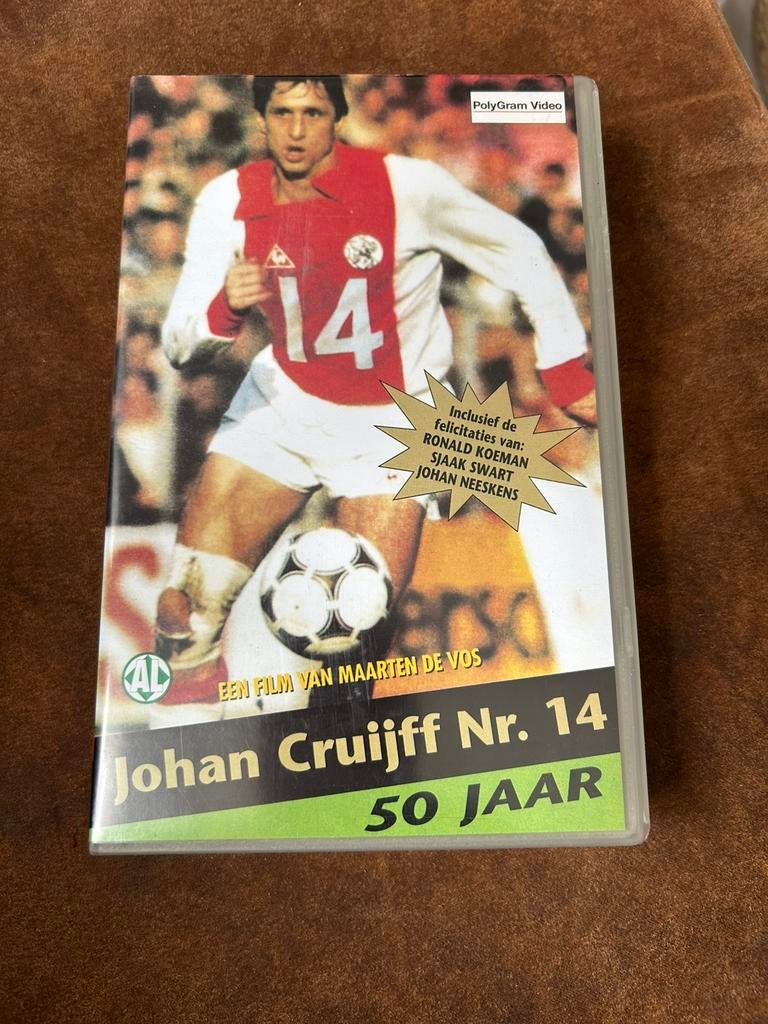 Johan Cruijf nr.14 -50 jaar, Alle leeftijden, Ophalen of Verzenden, Zo goed als nieuw