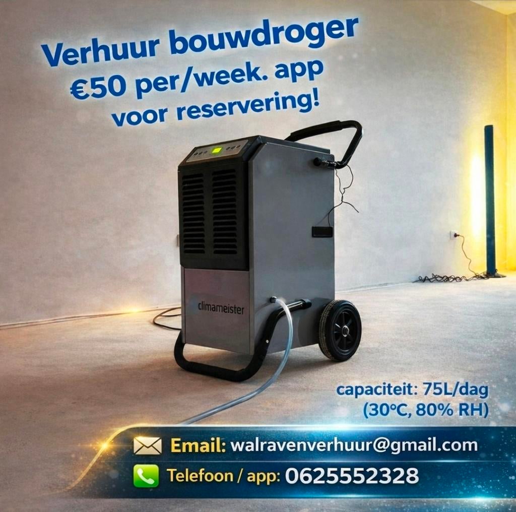 Bouwdroger te huur!, Ophalen, Afzuiger