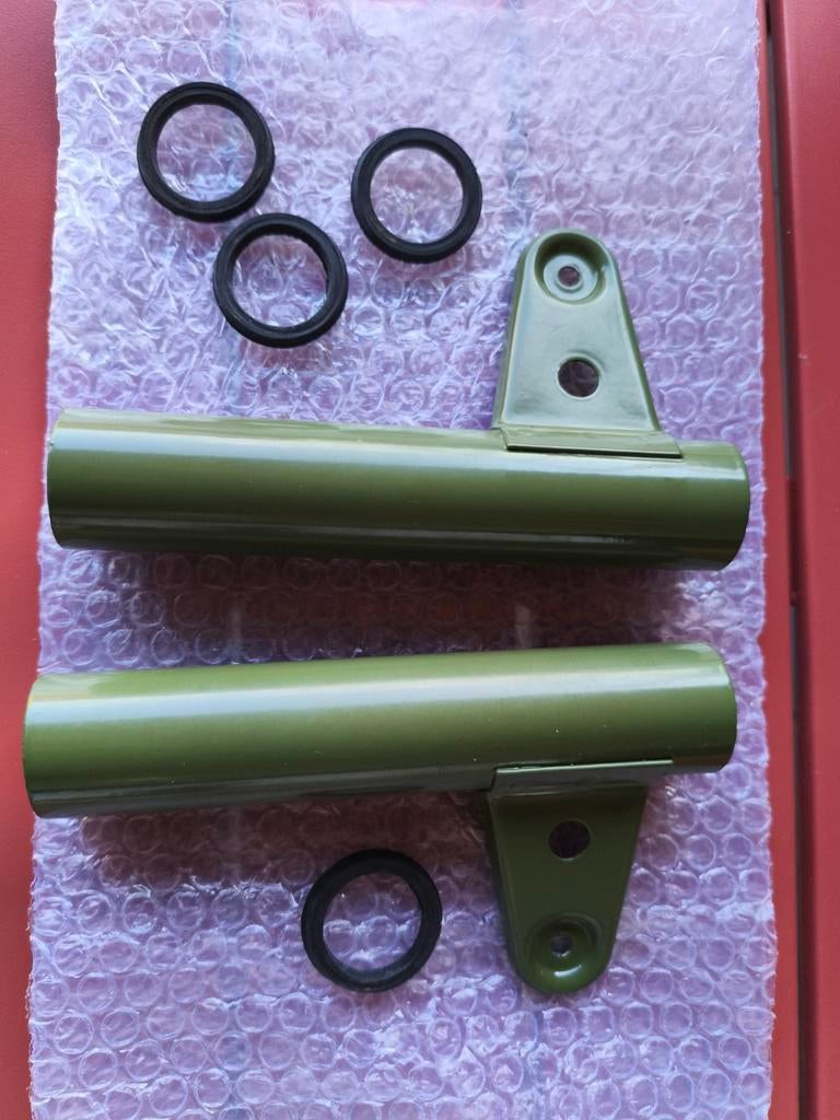 Tomos koplamp steunen met rubbers, Ophalen of Verzenden, Koplamp