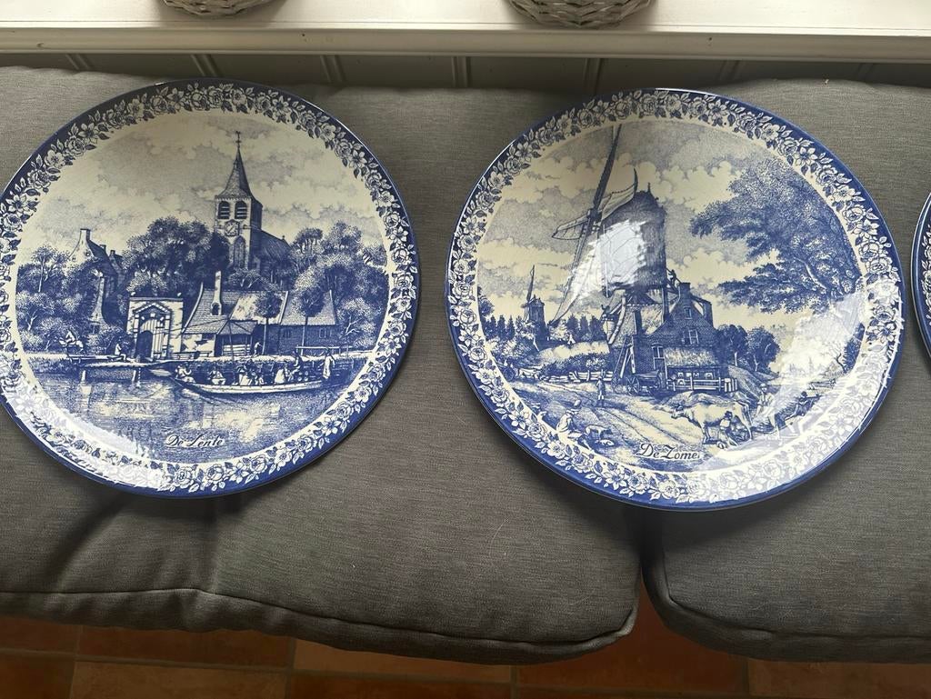Wandborden “Delfs Blauw”, Antiek en Kunst, Antiek | Wandborden en Tegels, Ophalen of Verzenden