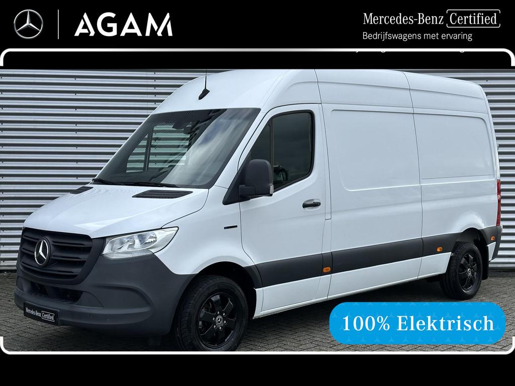 Mercedes-Benz eSprinter L2H2 SoH 97% Camera Airco 55kwh WLTP, Gebruikt, Zwart, 41 kWh, 120 km