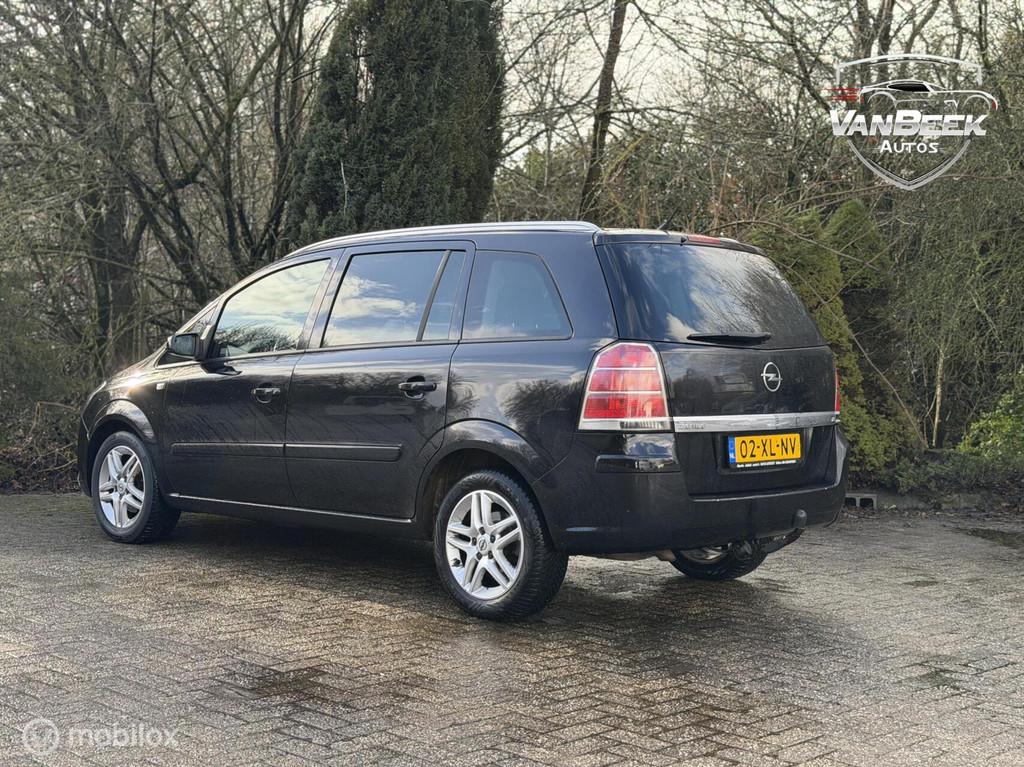 Opel Zafira 1.8 Executive Nwe Apk Nap 7 Persoons, Gebruikt, 4 cilinders, Zwart, Origineel Nederlands