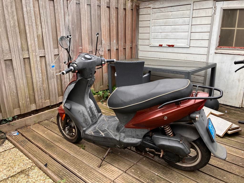 Kymco Agility Fat Rs 12”, Fietsen en Brommers, Scooters | Kymco, Ophalen, Gebruikt, Benzine, Agility