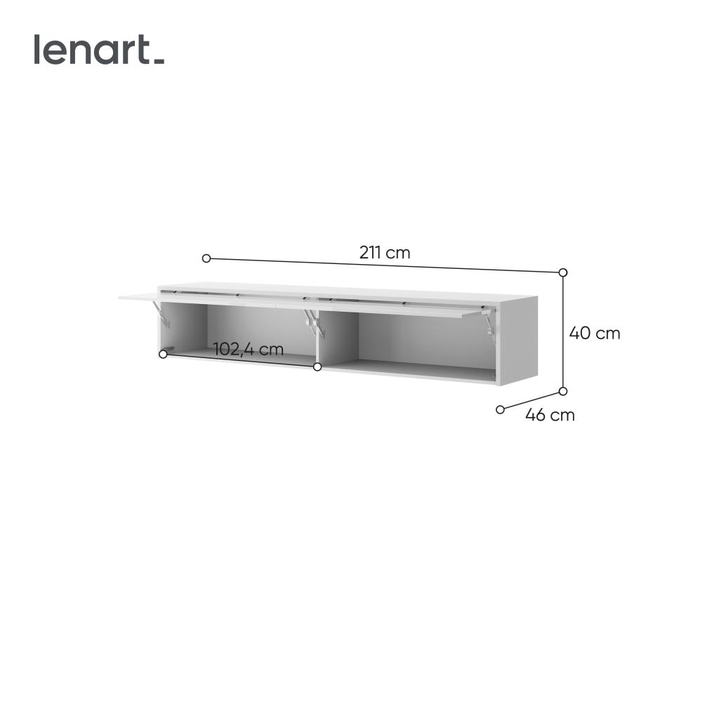 Concept opzetkast (40 cm hoog) - Wit, Niet ingevuld, Niet ingevuld, Niet ingevuld
