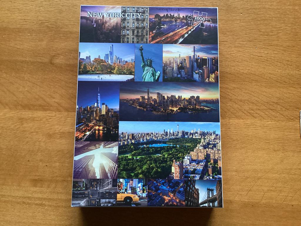 Legpuzzle New York City /Vennerod quality puzzles 1000st, Ophalen of Verzenden, 500 t/m 1500 stukjes, Zo goed als nieuw