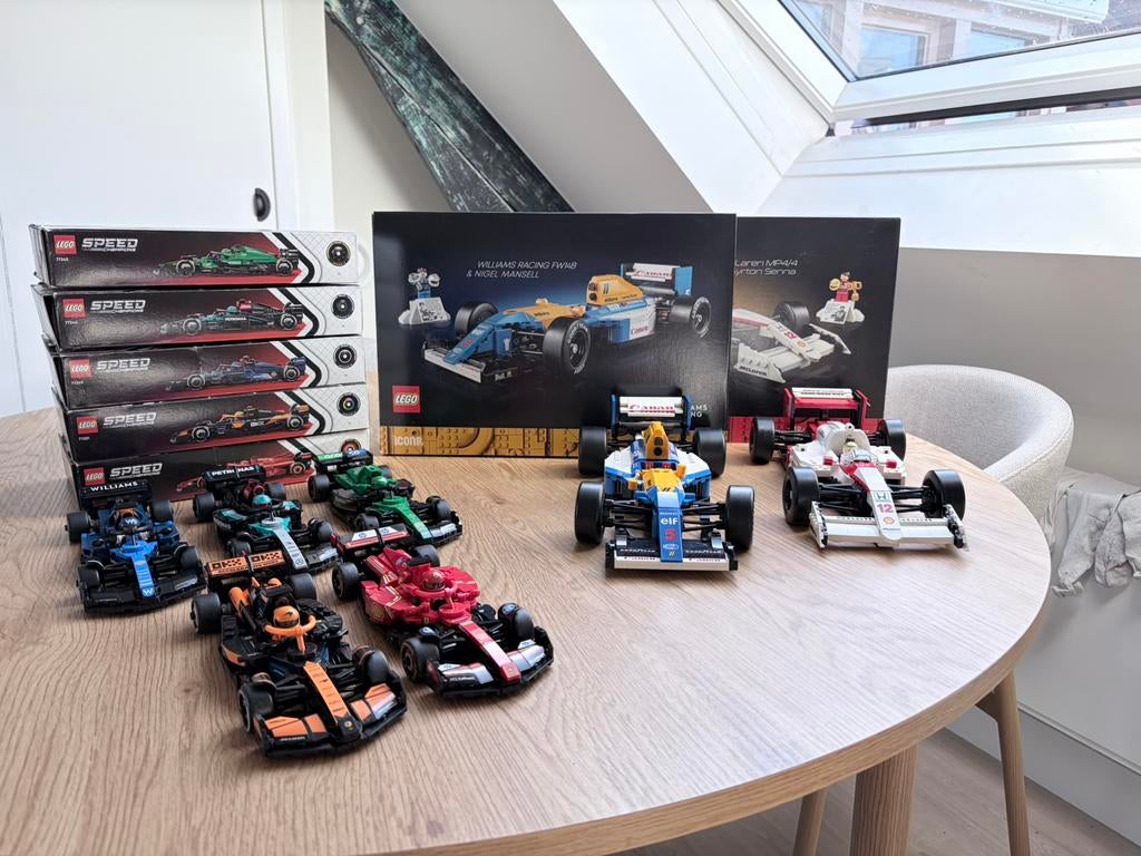 Lego F1 sets, Ophalen, Zo goed als nieuw, Versiering, Verjaardag