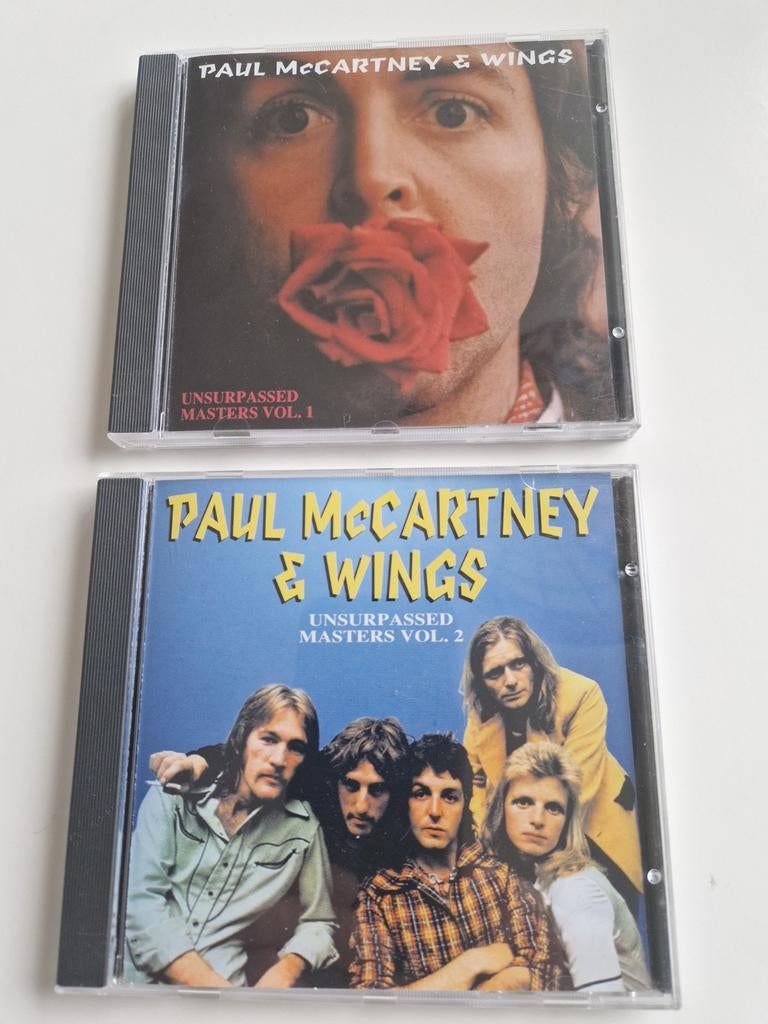 Paul McCartney & Wings - Unsurpassed Masters Vol. 1 & 2 CD's, Cd's en Dvd's, Ophalen of Verzenden, 1990 - 1999, Zo goed als nieuw