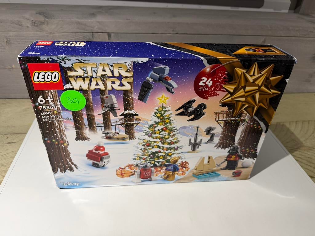 75340 LEGO Star Wars adventkalender, Ophalen of Verzenden, Zo goed als nieuw, Nvt, Nvt