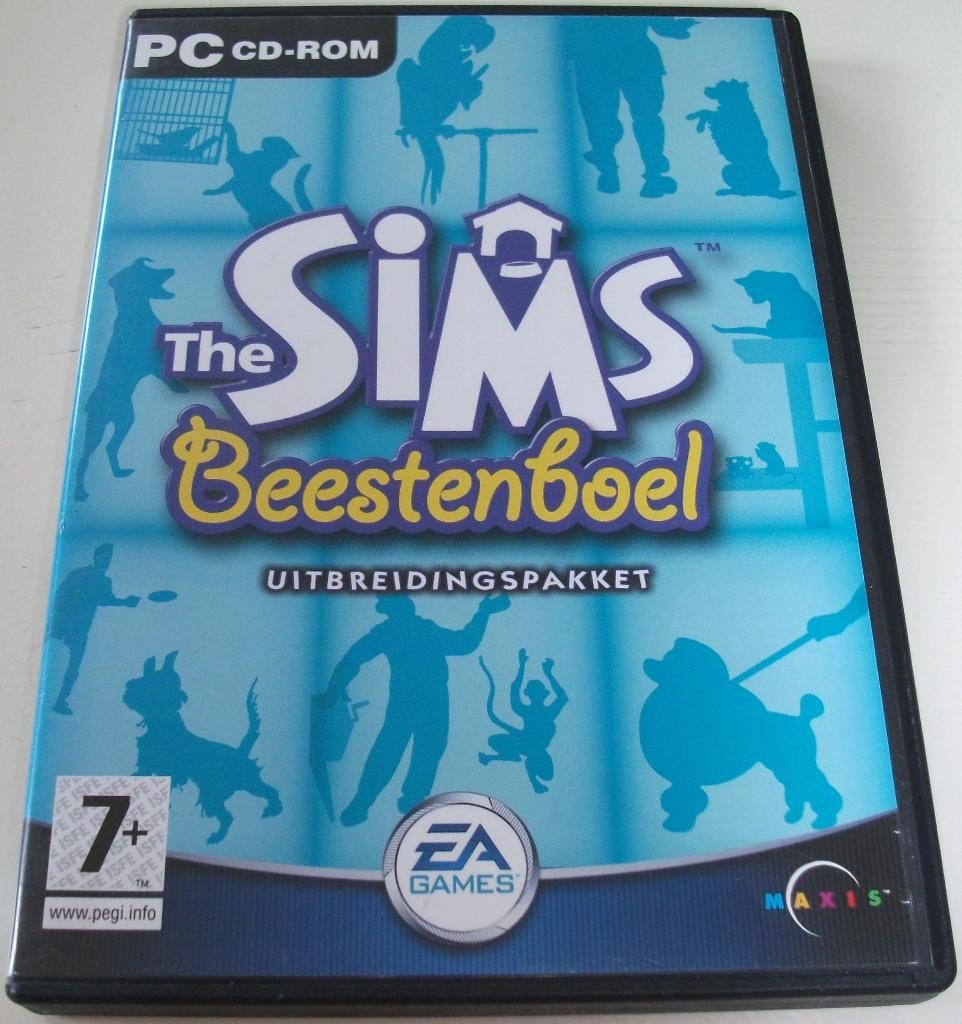 PC Game *** SIMS *** Beestenboel, 1 speler, Ophalen of Verzenden, Zo goed als nieuw, Vanaf 7 jaar