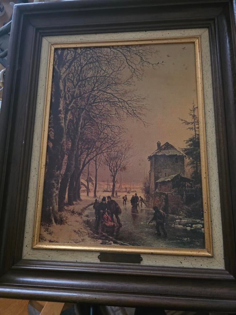 Mooi schilderij van koekkoek, Antiek en Kunst, Kunst | Schilderijen | Klassiek, Ophalen of Verzenden