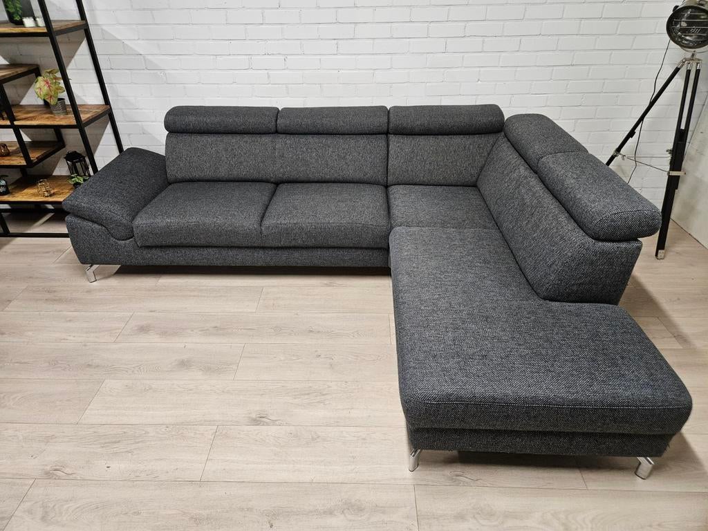 Montel Modena Hoekbank | GRATIS LEVERING, Ophalen of Verzenden, Zo goed als nieuw, Vierpersoons of meer, Stof