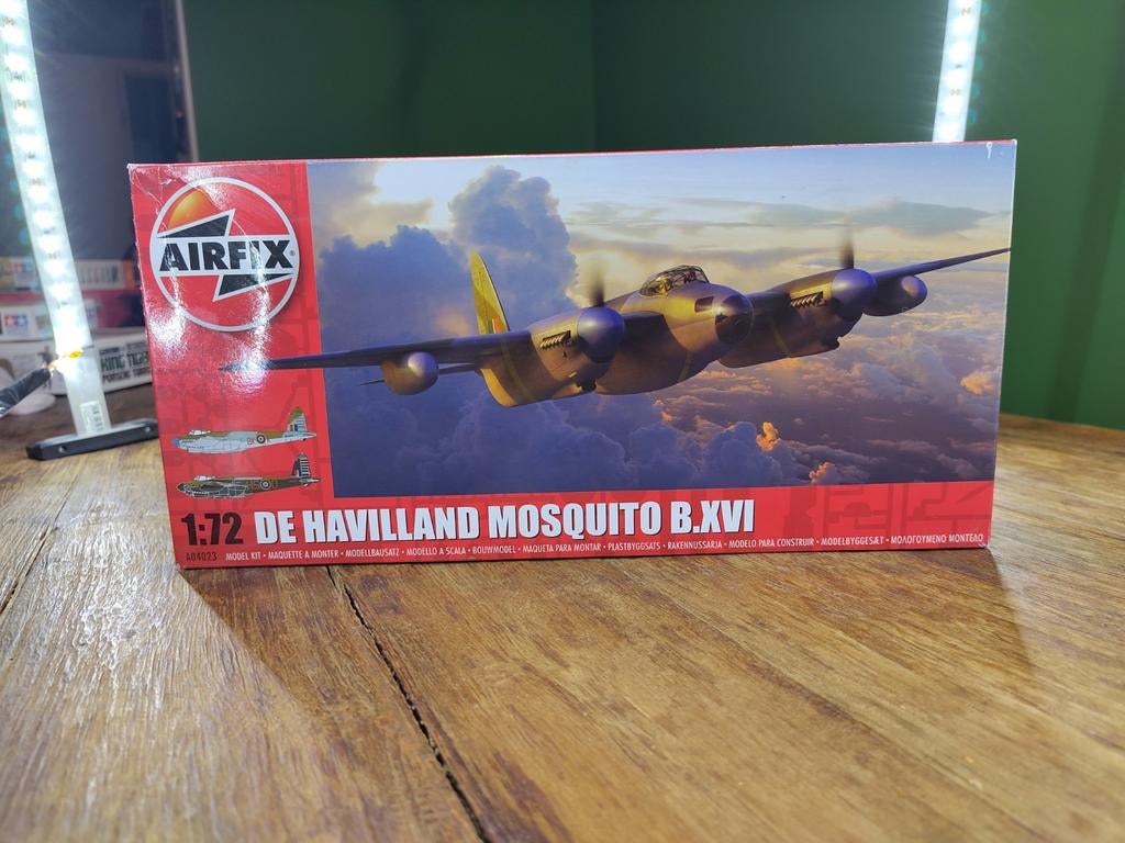 Airfix 1/72 de Havilland Mosquito, Ophalen of Verzenden, Zo goed als nieuw, 1:72 tot 1:144, Overige merken