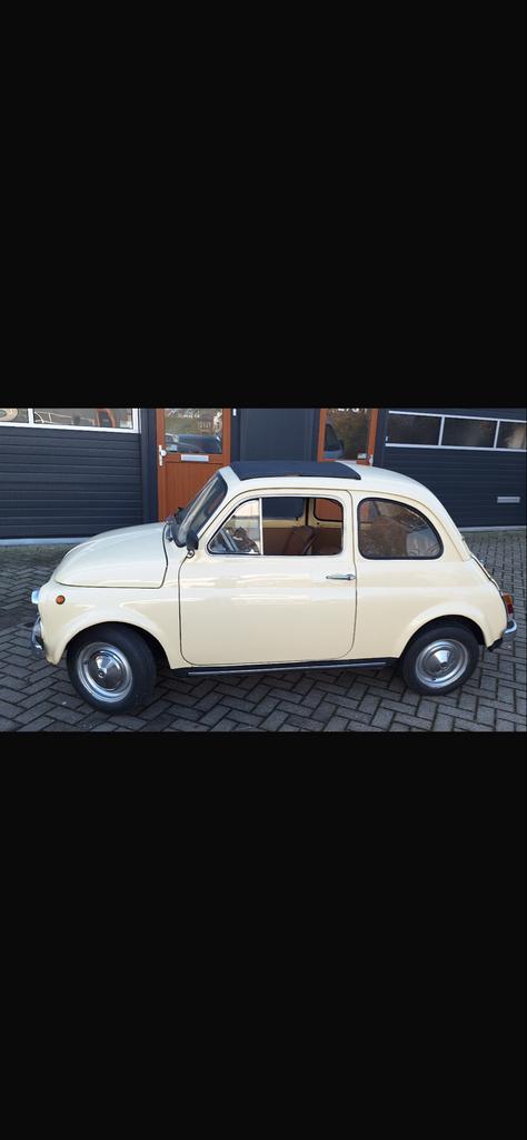 Fiat 500 0.5 D Nuova 1968 Beige, Auto's, 499 cc, Beige, Particulier, Geïmporteerd