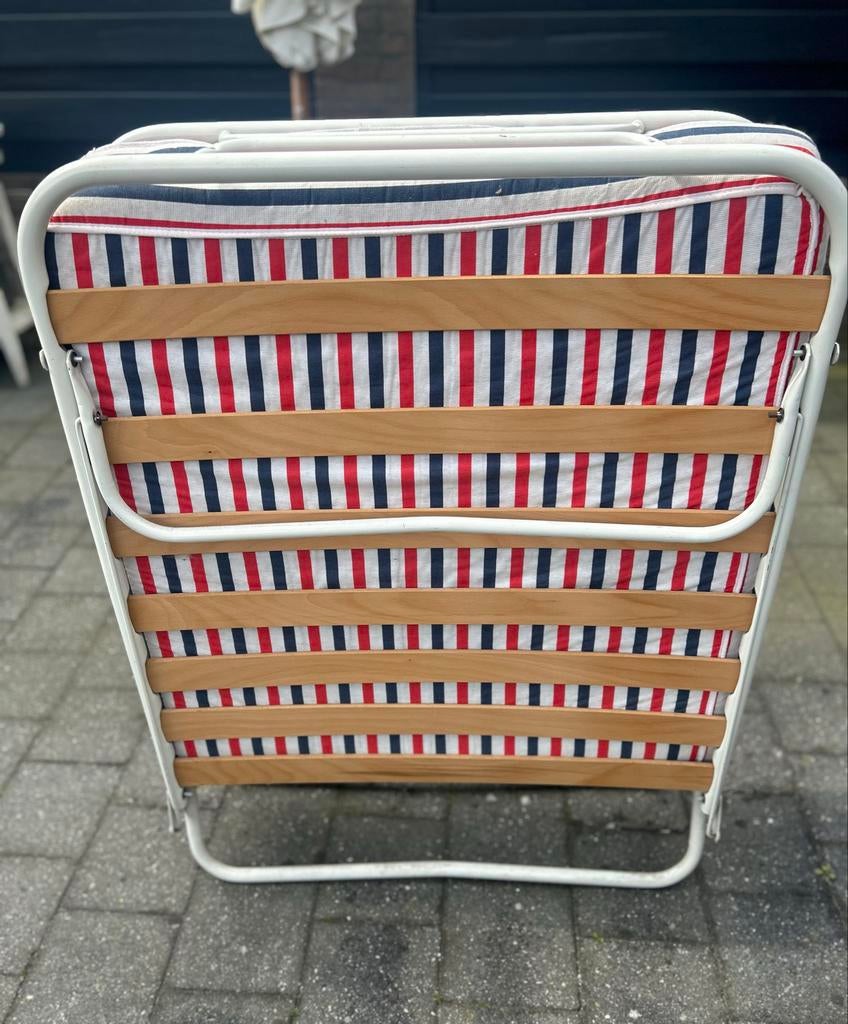 Vouwbed 💤💤💤, Ophalen, Gebruikt, Eenpersoons, Wit