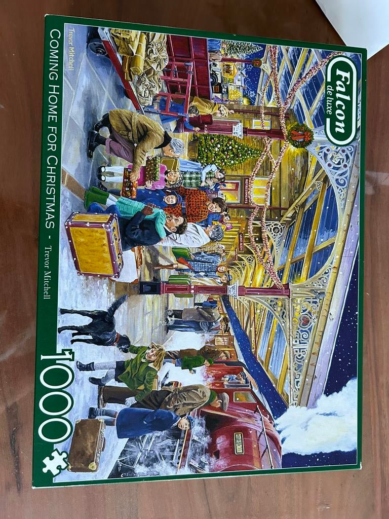 Coming home for christmas, Ophalen, 500 t/m 1500 stukjes, Gebruikt, Legpuzzel