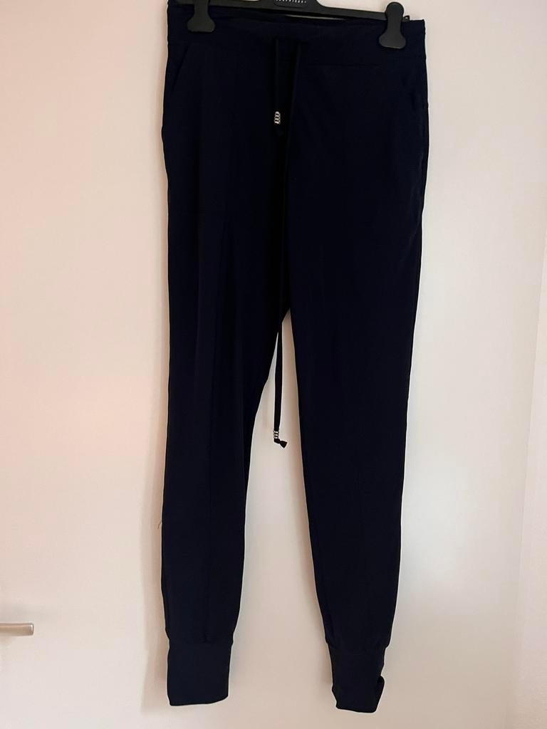 Travelstof broek van Helena Hart maat 40, Kleding | Dames, Maat 38/40 (M), Blauw, Ophalen of Verzenden, Zo goed als nieuw