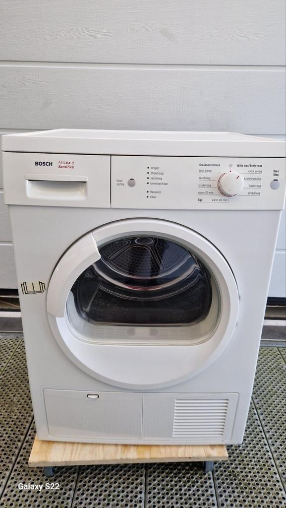 Bosch Maxx 6 Sensitive Wasdroger, Witgoed en Apparatuur, Wasdrogers, 6 tot 8 kg, Gebruikt, Ophalen of Verzenden, Voorlader