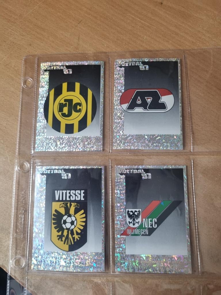 Voetbalplaatjes Panini Voetbal 1997 Emblemen Foil, Ophalen of Verzenden, Zo goed als nieuw, Plaatje