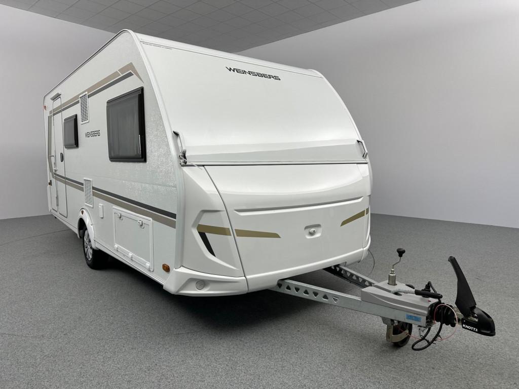 Weinsberg CaraOne 480 QDK Stapelbed Mover, Overige merken, Bedrijf, Treinzit, Koelkast