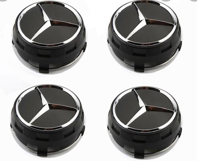 Mercedes amg naafkappen wieldoppen naaf kapjes mercedes amg, Ophalen of Verzenden, Nieuw