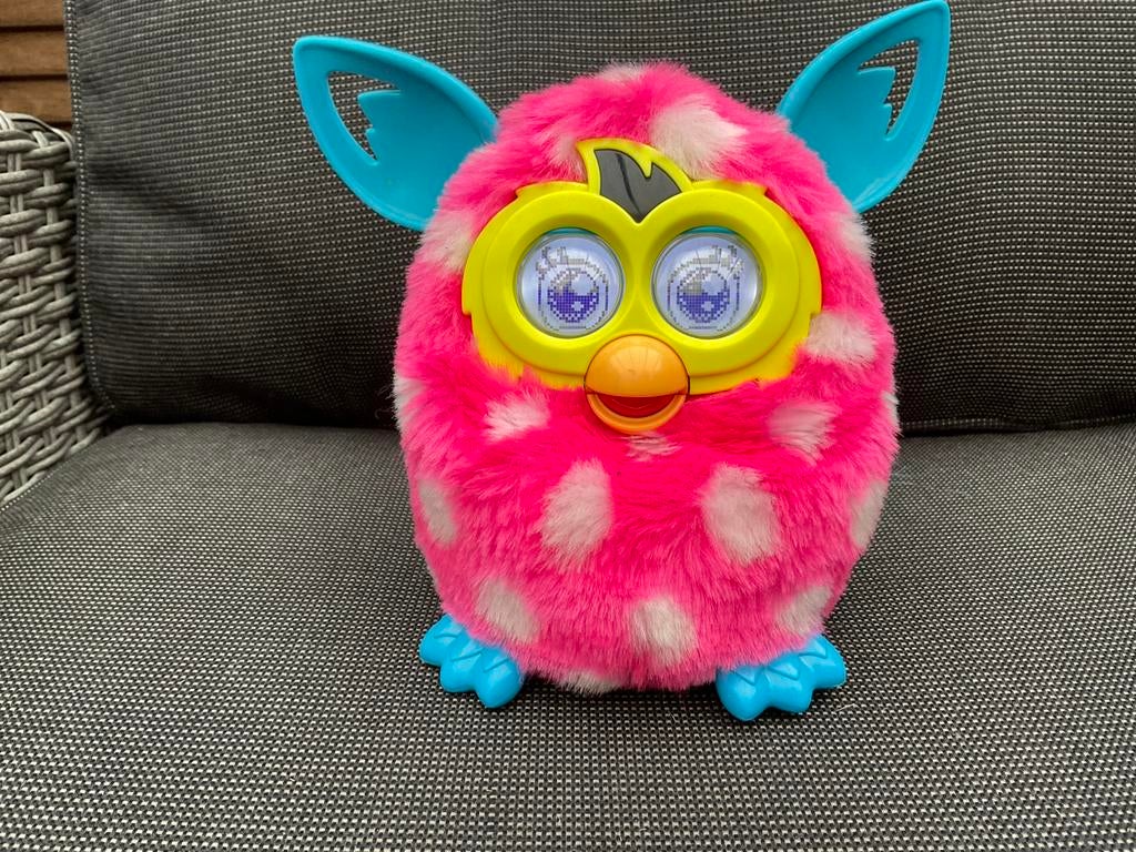 Nieuwe zgan Furby Boom Hasbro polka dots 2013 alles werkt, Ophalen, Nieuw